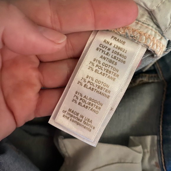 Frame Denim "Le Skinny" Light Denim Jeans - Picture 10 of 10